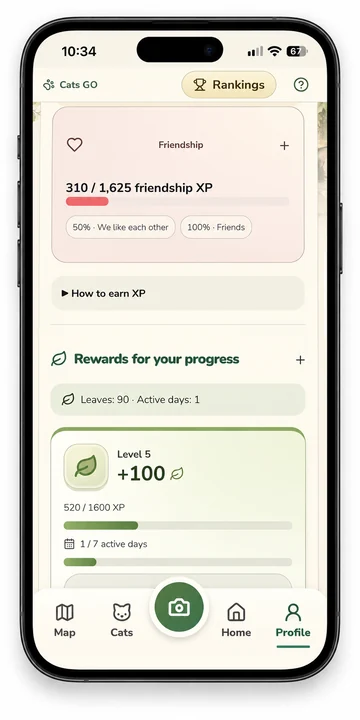 Friendship rewards